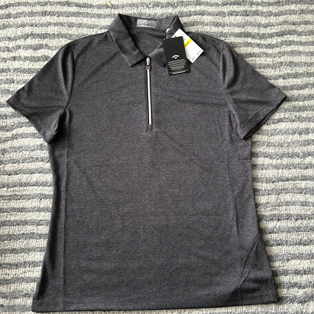 Callaway Women’s Golf Polo Shirt Grey Medium